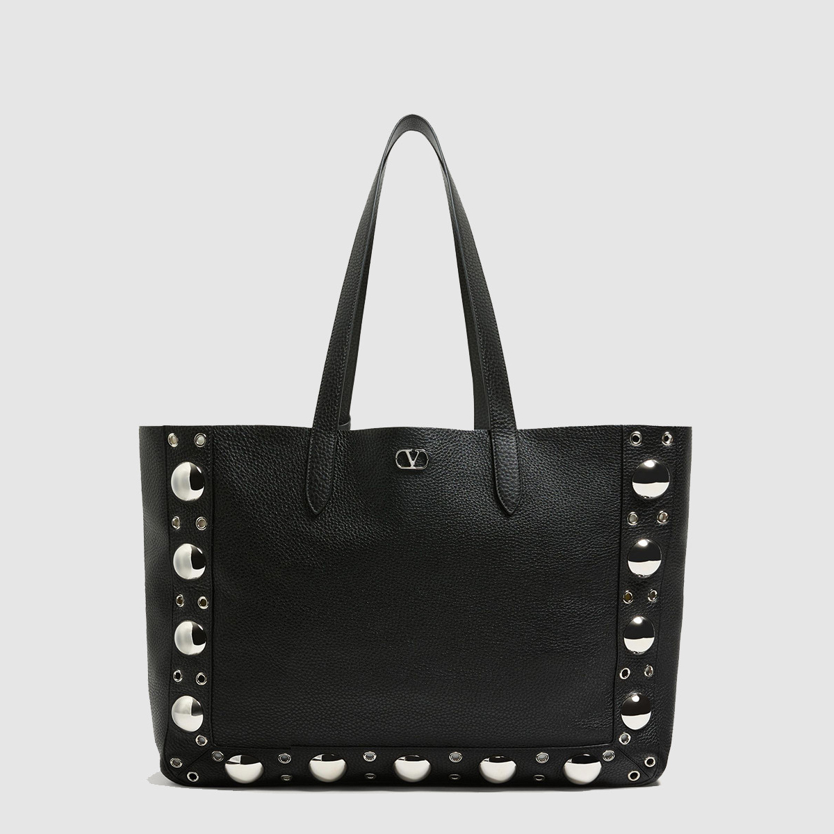 발렌티노 가라바니 넬코트 그레이니 카프스킨 라지 쇼퍼백 6Y0B0D58VIP