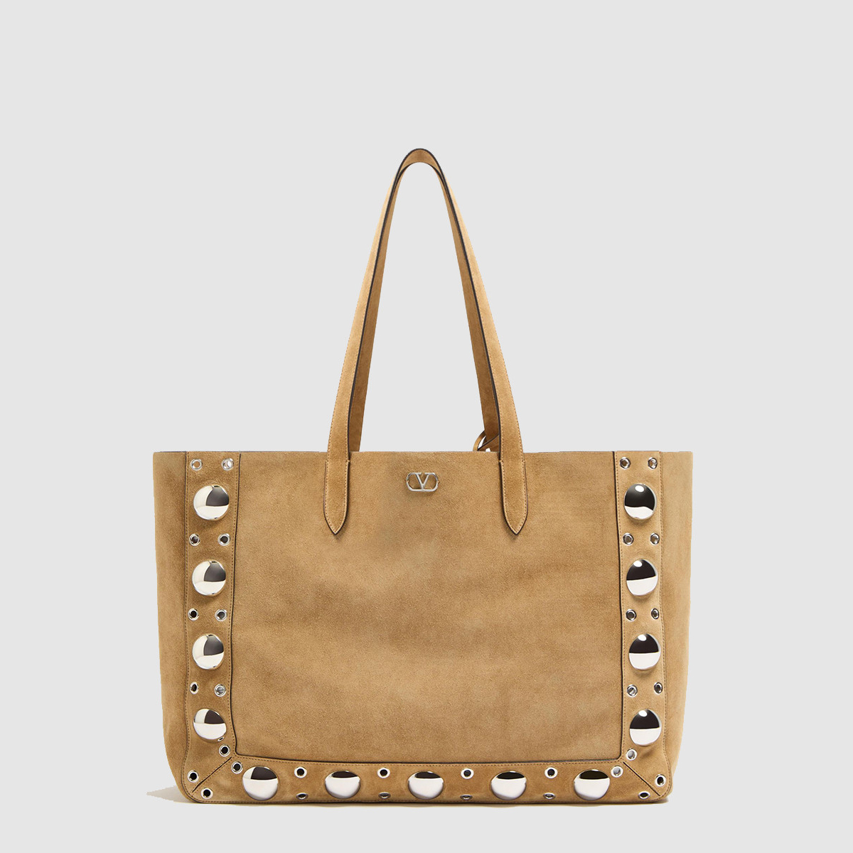 발렌티노 가라바니 넬코트 스웨이드 라지 쇼퍼백 6Y0B0D58SVI