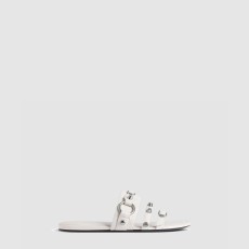 발렌시아가  시티 플랫 뮬 블랙 834692