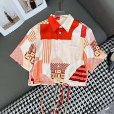 펜디 패턴 프린트 반팔 셔츠