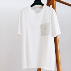 보테가베네타 포켓 캐주얼 라운드넥 티셔츠