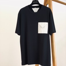 보테가베네타 포켓 캐주얼 라운드넥 티셔츠