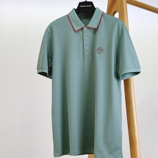 로로피아나 비즈 장식 라펠 티셔츠