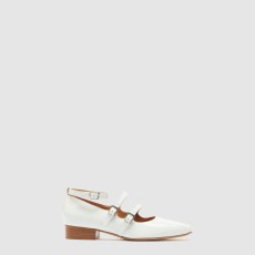 메종 마르지엘라 바브 스트랩 발레리나 T1014