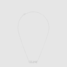 셀린* 모노크롬 스트라스 목걸이 460YR6BCZ