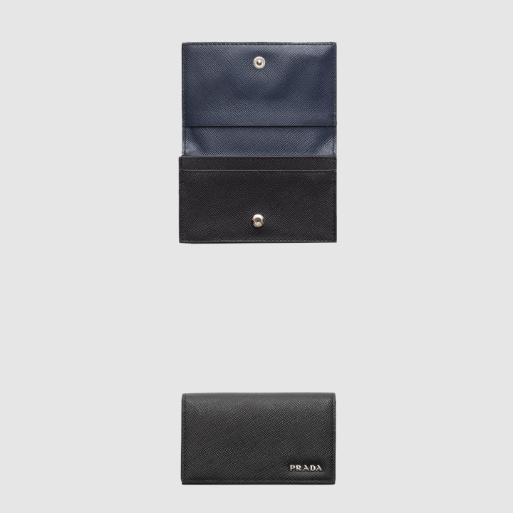 프라다 사피아노 가죽 카드 홀더 1MC122