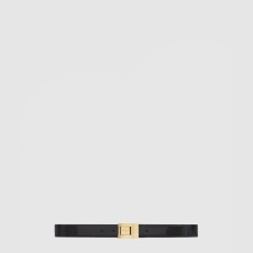 생로랑 레더 버클 벨트 658517