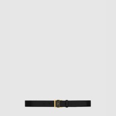 생로랑 박스 가죽 소재의 벨트 788067