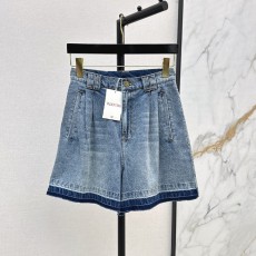 발렌티노 데코레이션 데님 반바지
