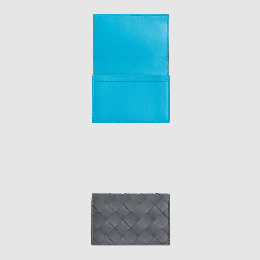 보테가베네타 인트레치아토 비즈니스 카드 지갑 아르도아즈 605720