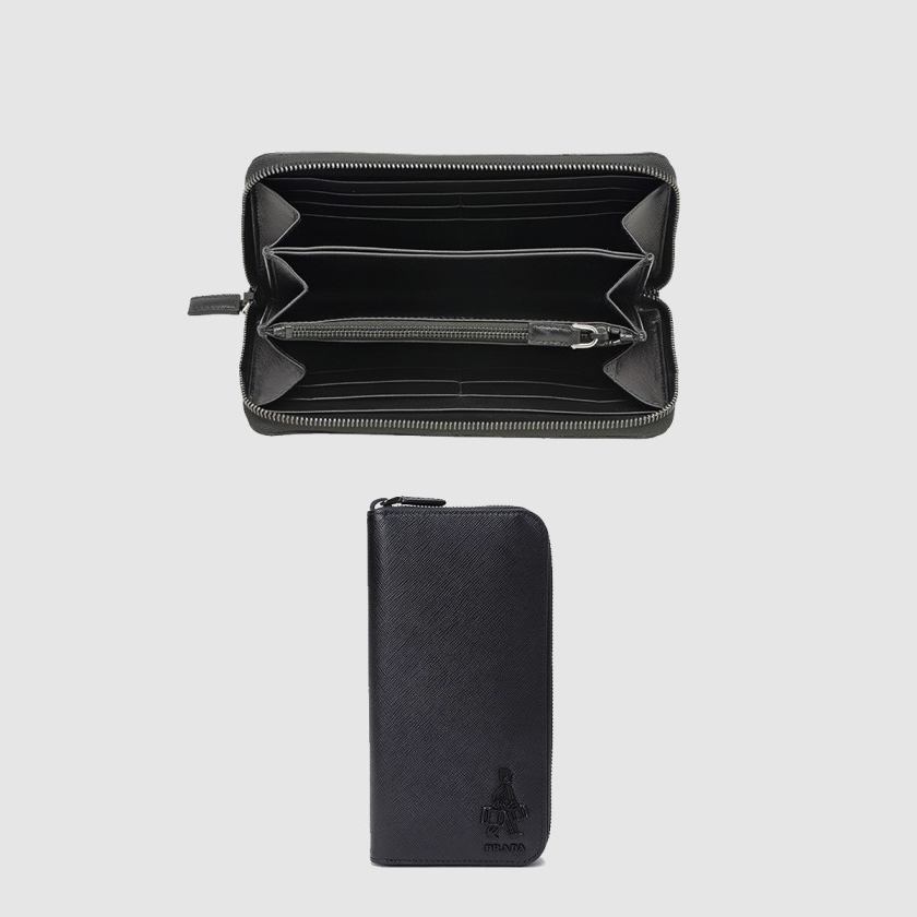 프라다 사피아노 가죽 머니클립 2ML317