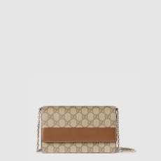 구찌 GG 엠블럼 체인 지갑 838151