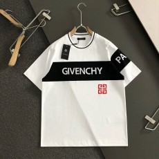 지방지 클래식 스플라이싱 자수 반팔 셔츠