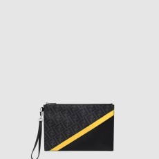 펜디 FF 로고 플랫 클러치 7N0110