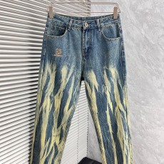 지방시 트렌디 와이드 레그 청바지