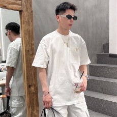 발렌티노 입체 테일러링 반팔 티셔츠