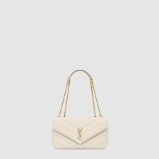 생로랑 램스킨 소재의 LOULOU 미디엄백 801439