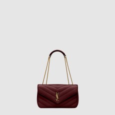 생로랑 램스킨 소재의 LOULOU 미디엄백 801439