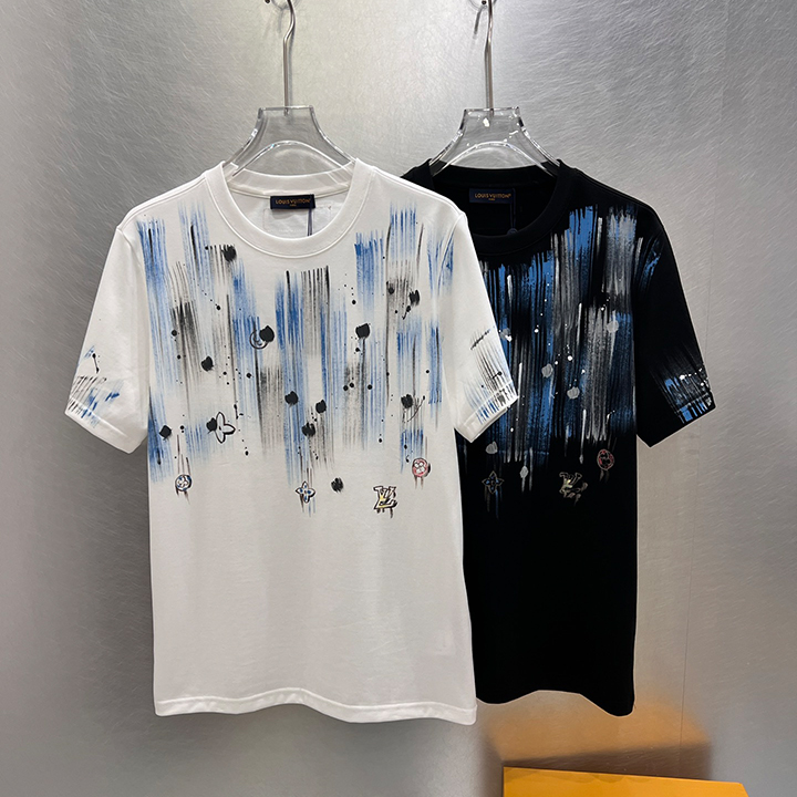 루이비통 반팔 라운드넥 티셔츠