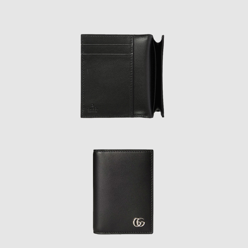 구찌 GG 마몽 바이폴드 카드 케이스 835053