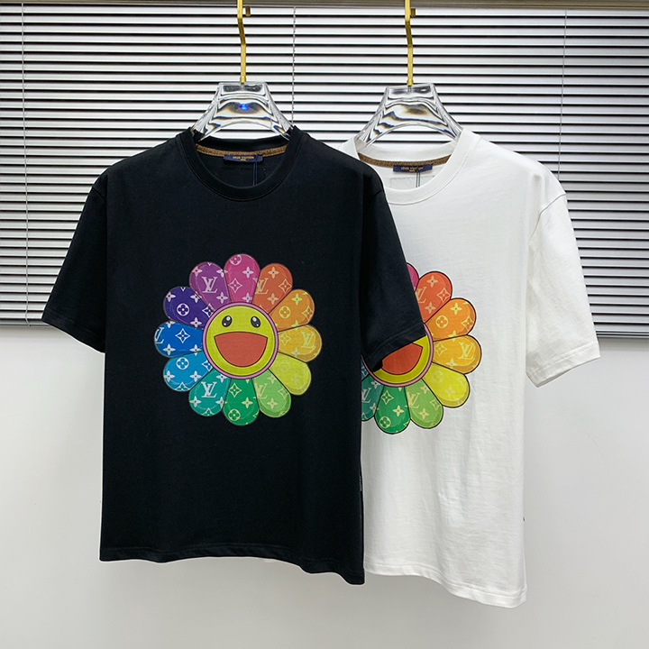 루이비통 2025 새로운 여름 반팔 티셔츠
