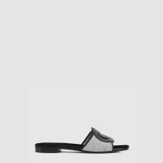 구찌 여성 인터로킹 G 슬라이드 샌들 835723