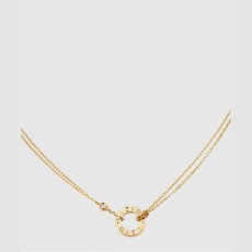 까르띠에 다이아몬드 2개 네크리스 B7219500