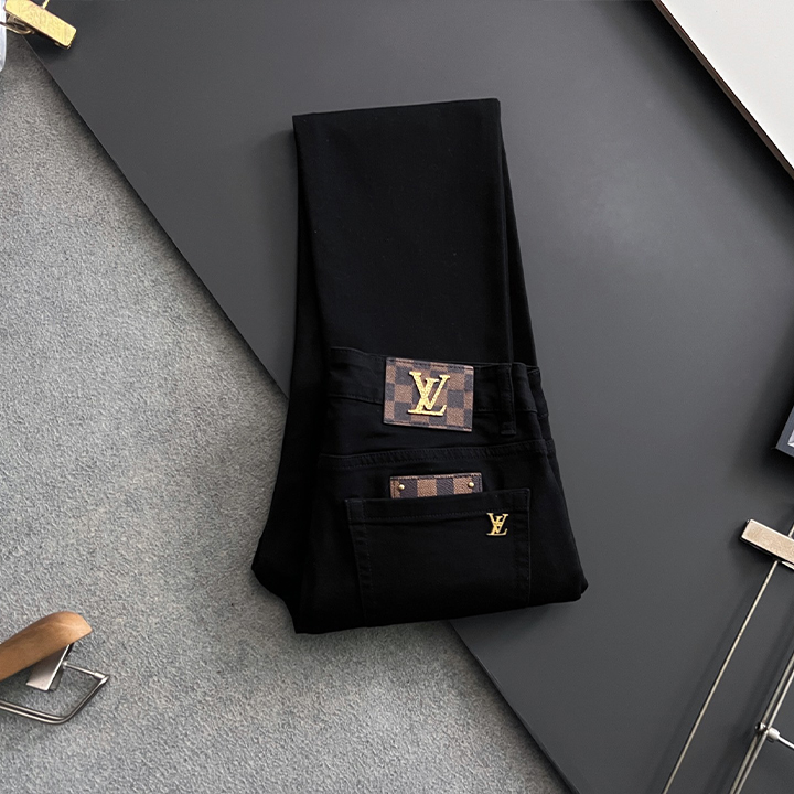 루이비통 헤비 워시드 캐주얼 청바지