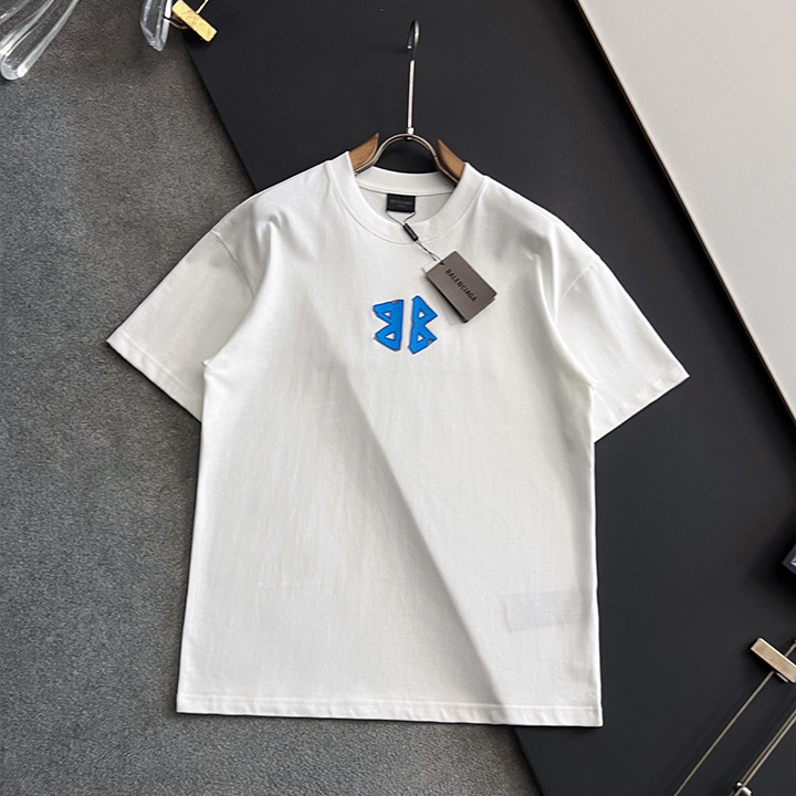 발렌시아가 순면 더블사 인기상품 스팟 포시즌 시리즈 반팔