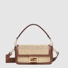 펜디 바게트백 미듐 8BR600