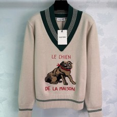 발렌티노 V넥 스웨터