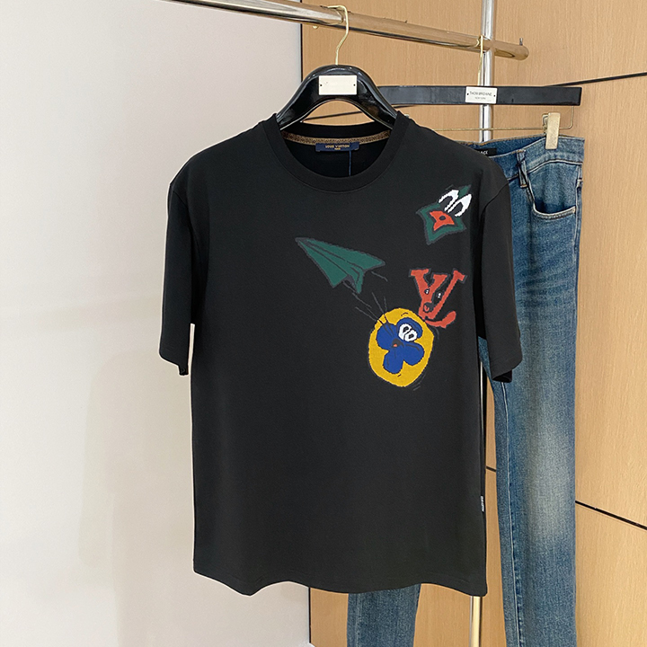 루이비통 LV2025 새로운 여름 반팔 티셔츠