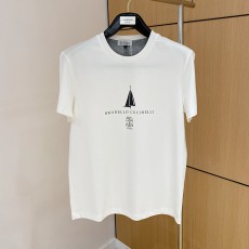 브루넬로쿠치넬리 BC 올드 머니 앤 뉴 리치 클래식 비즈니스 캐주얼 스타일 티셔츠