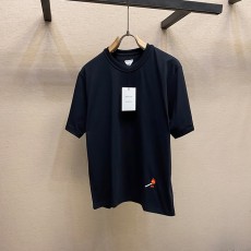 보테가베네타 리틀 매치스틱 자수 라운드넥 반팔 티셔츠