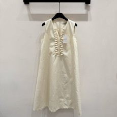 발렌티노 V넥 베스트 드레스