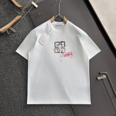 지방시 2025SS 봄/여름 최신 라운드넥 반팔 티셔츠