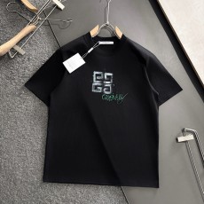 지방시 2025SS 봄/여름 최신 라운드넥 반팔 티셔츠