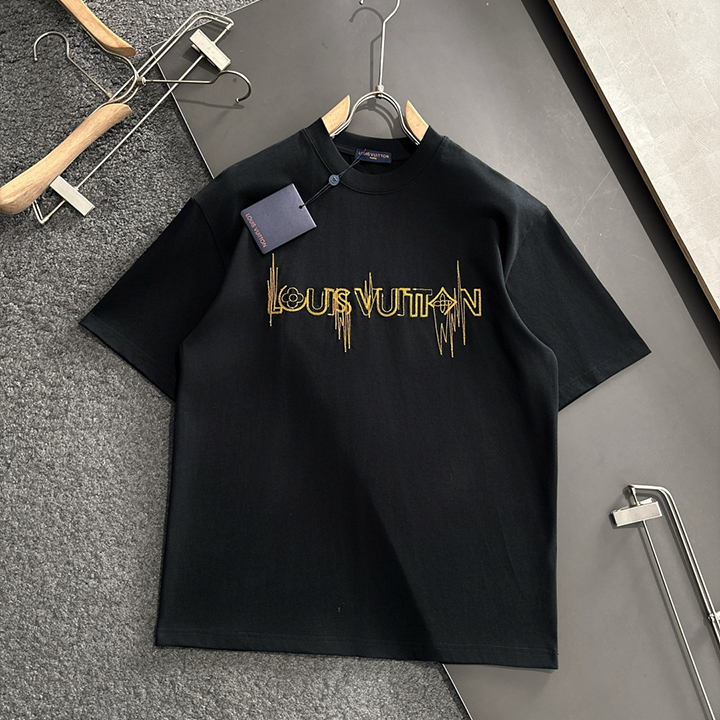 루이비통 2025SS 봄/여름 신상 라운드넥 반팔 티셔츠