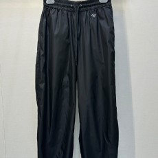 프라다 드로스트링 나일론 엘라스틱 웨이스트 캐주얼 팬츠