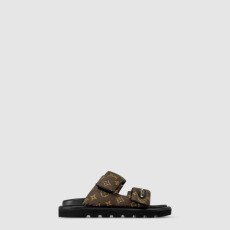 루이비통 풀 필로우 플랫 컴포트 뮬 1AHMDJ