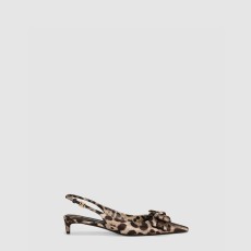 돌체앤가바나 레오파드 프린트 새틴 슬링백 CG0843A6Q83HY13M