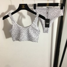 펜디 비키니 스플릿 수영복 세트