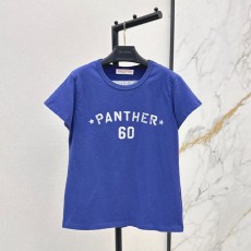 발렌티노 프린트 코튼 로고 반팔 티셔츠