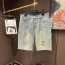 버버리 25S 여름 남성 캐주얼 리핑 데님 반바지 크롭 팬츠