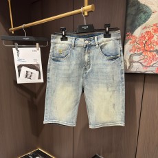 에르메스 25S 여름 남성 캐주얼 데님 반바지