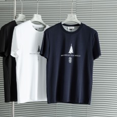 블루넬로쿠치넬리 라운드넥 티셔츠 머서라이즈드 순면 소재