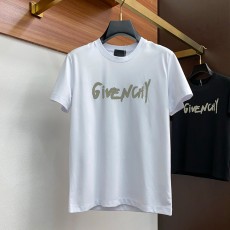 지방시 2025 봄/여름 쇼 탑 수입 머서라이즈드 코튼 원단 반팔