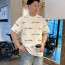 루이비통 2025 봄/여름 신상품 유니섹스 반팔 티셔츠