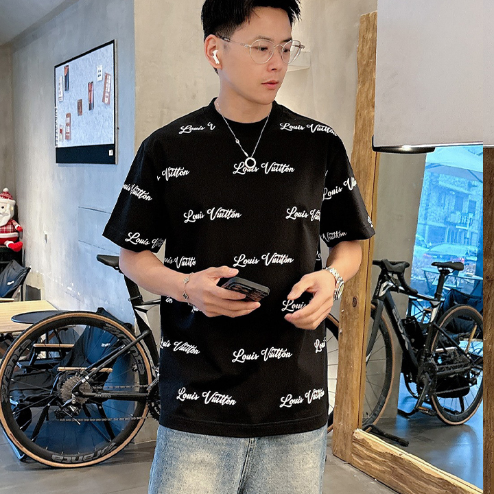 루이비통 2025 봄/여름 신상품 유니섹스 반팔 티셔츠