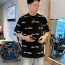 루이비통 2025 봄/여름 신상품 유니섹스 반팔 티셔츠
